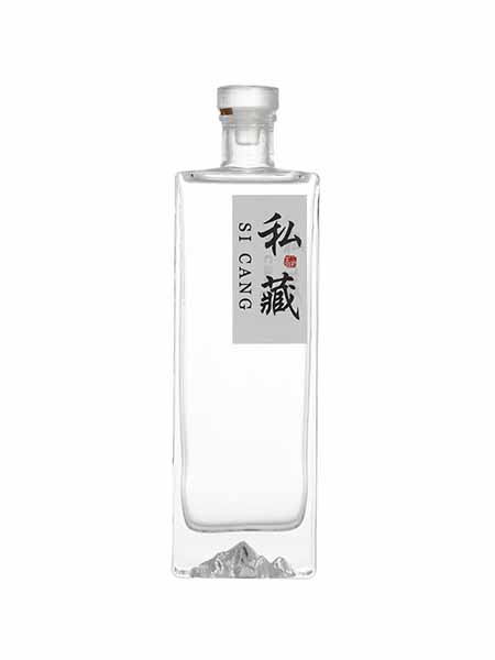 晶白玻璃瓶-131  